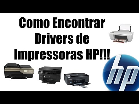 Vídeo: Onde Encontrar Drivers HP Para Windows 7