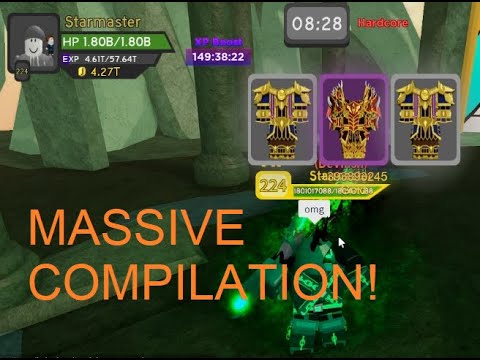 Roblox Dungeon Quest | Gilded Skies MASSIVE Drop Compilation!