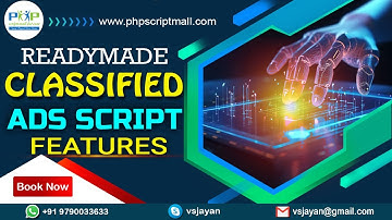 Readymade Classified Clone Ads Script Features 2024 Technical Video demo Readymade PHP Scripts