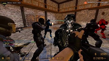 ZOMBIE ESCAPE, COUNTER-STRIKE: SOURCE, MAP: ZE_pirates_port_royal, Level 4