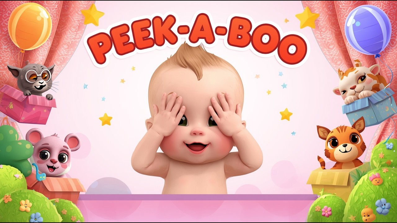 Peek a Boo Song, abc | Jugnu Kids Nursery Rhymes & Kids Songs - YouTube