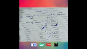 Area Related To Circles || Exercise - 12.2 || Question 1 || GURU JI ( Class-10th )
