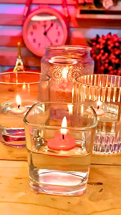 VIDROS PARA VELAS FLUTUANTES 💜💚✨