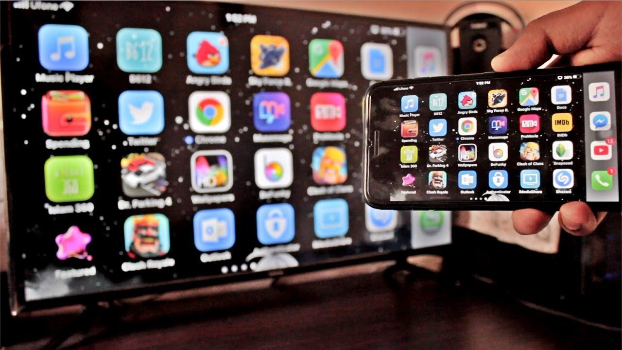 Screen Mirroring iPhone to Samsung TV (Wirelessly - No ...