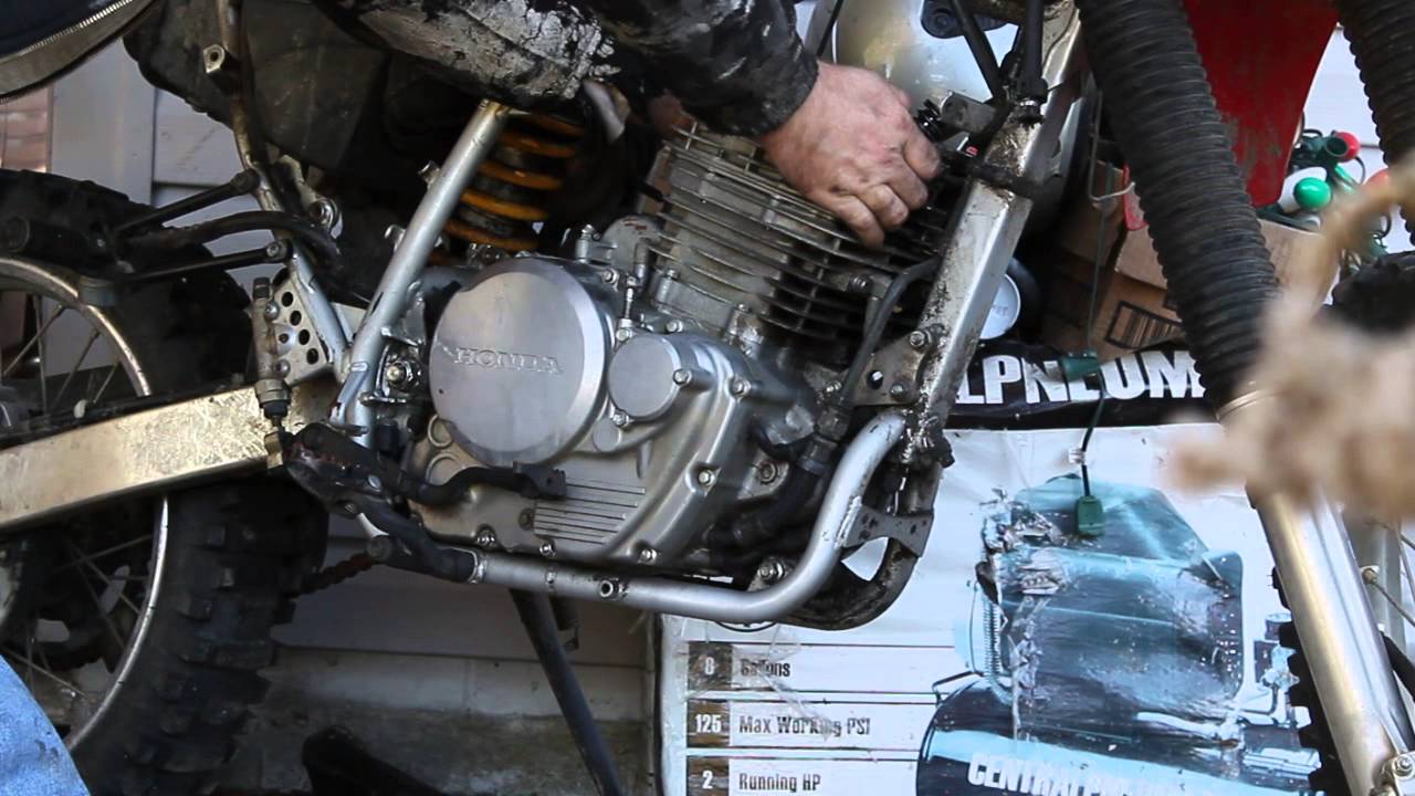 '08 XR650L Engine troubles - YouTube