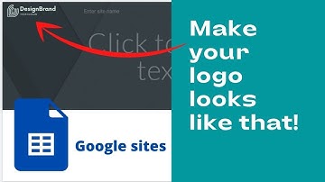 How to insert logo on Google Sites