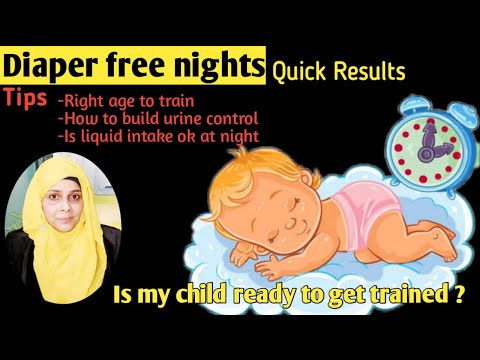 Video: How To Wean Your Baby From Diapers At Night