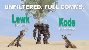 Lewk & Kode - Heretic + Sorceress : Unfiltered, FULL COMMS - Eden DAoC