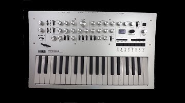 Korg Minilogue Demonstration (Part 1)