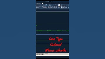 Line type AutoCad