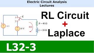 How to Solve RL Transient Circuits Using Laplace Transform