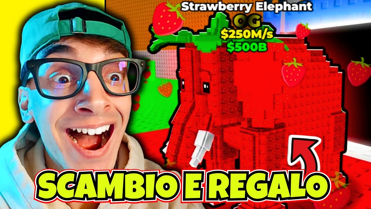 SCAMBIO CON VOI, REGALO BRAINROT, TRADE MACHINE e SFIDE su Steal a Brainrot - ROBLOX ITA