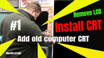 CRT IN / LCD out -  Part 1 - Nintendo arcade