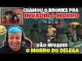 GUERRA! 😱 PAULINHO CHAMOU O BRONKS PRA INVADIR O MORRO DO DELEGA!