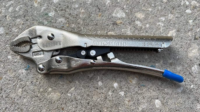 Hart Steel Locking Groove Joint Pliers with Comfort Grip - 12 in