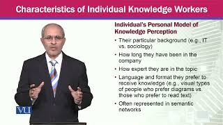Characteristics of Individual Knowledge Workers | Knowledge Management | MGTE630_Topic070