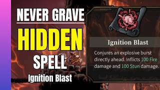 Never Grave | How to get IGNITION BLAST (Hidden Spell & Fire Magic Guide) screenshot 4