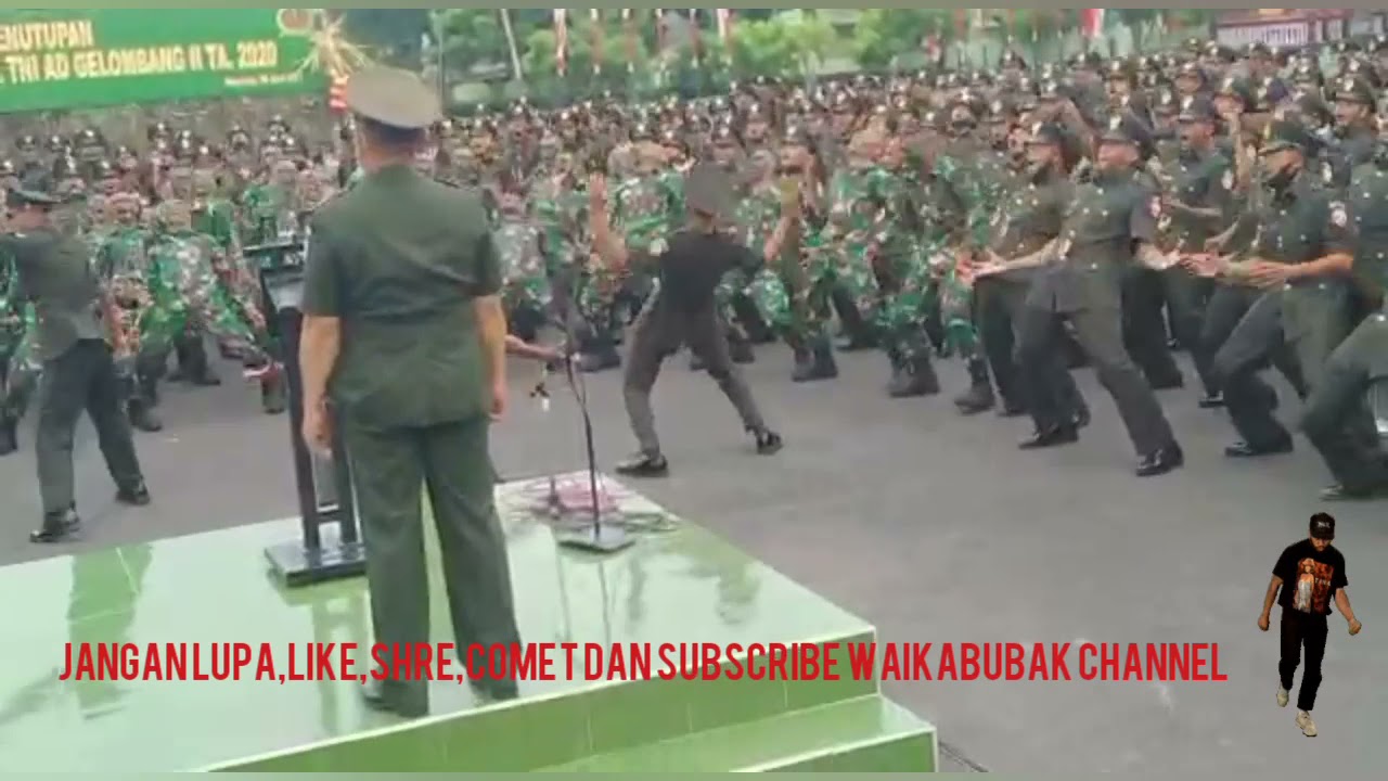 PELANTIKAN TAMTAMA TNI AD DI RINDAM IX UDAYANA DI WARNAI YEL-YEL GEL II TAHUN 2020