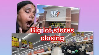 Big lots is closing what happened with them