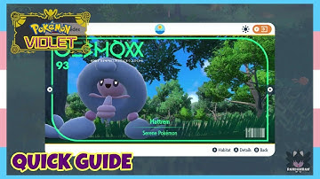 *Legit* Where To Catch Hattrem In Pokemon Scarlet & Violet *The Teal Mask* | Location Quick Guide