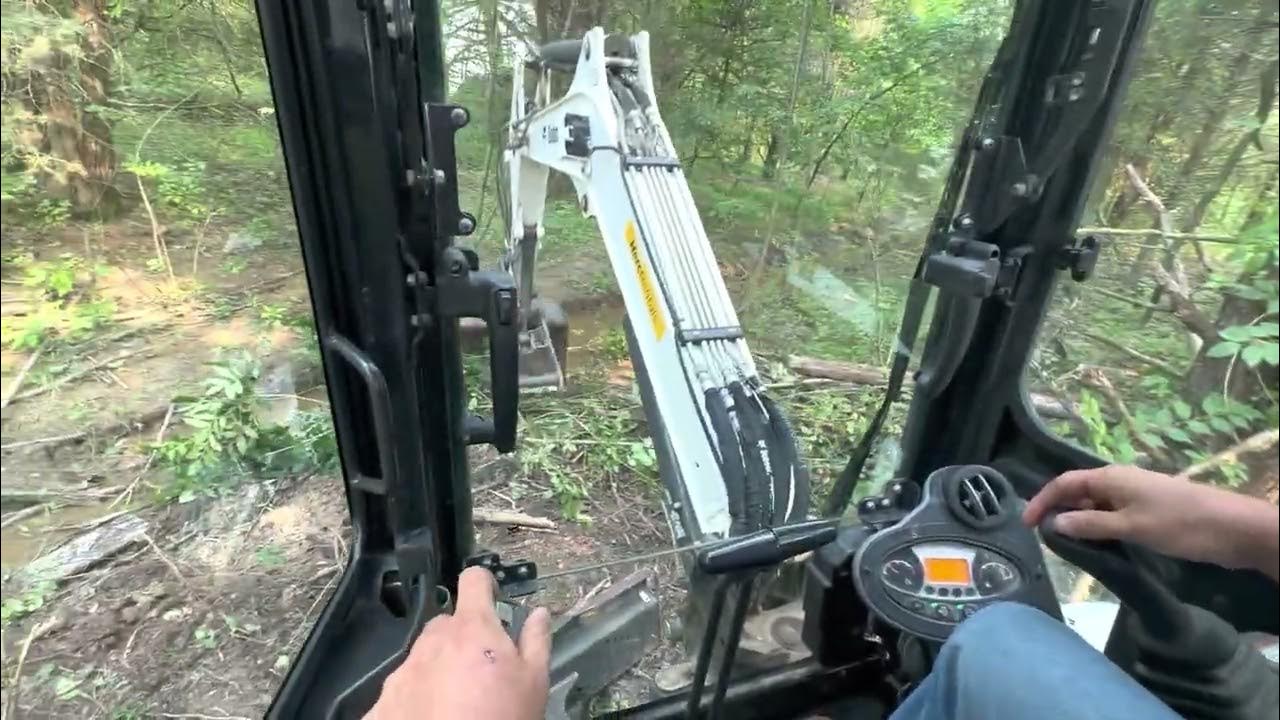 Busting a beaver dam - YouTube