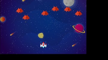 SpaceInvaders game, made with pygame