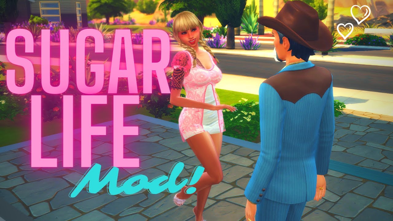 Sims4 Sugar Life Mod Review/Sugar Baby!!! 2021 YouTube