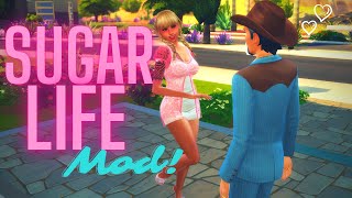 Sims4 Sugar Life Mod Review/Sugar Baby!!! 2021