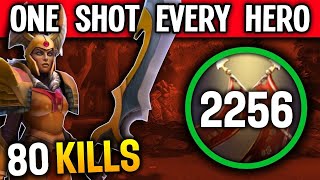 +2250 Duel Damage 80 Kills Legion Commander One Shot Every Hero | Dota 2 Gameplay