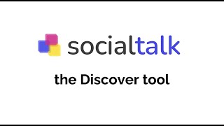 Discover tool tour
