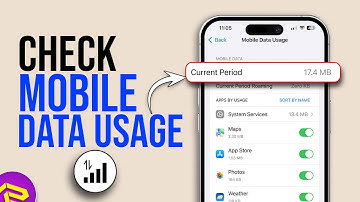 How to Check Mobile Data Usage on iPhone | Track Cellular Data Usage iOS