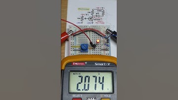 Multimeter Measured PNP BJT Emitter Follower Circuit 2N3906 Transistor #measuringtool #multimeter