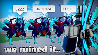 WE Ruined The Blox Fruits PVP.