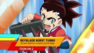 Iklan TOON ON 2 TV2 | Beyblade Burst Turbo