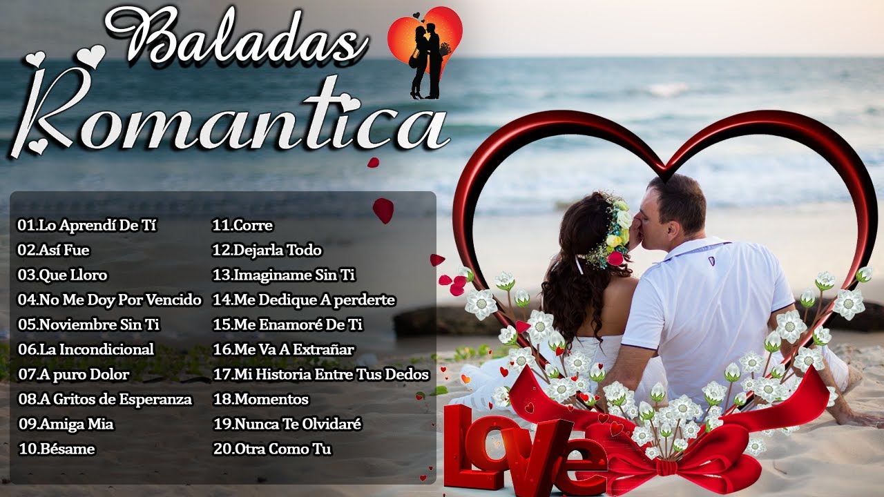 Mejores canciones románticas para trabajar y concentrarse - Baladas