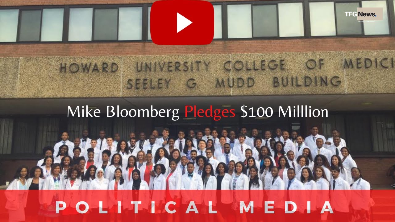 HBCU Medical School Mike Bloomberg Pledges 100 Million YouTube