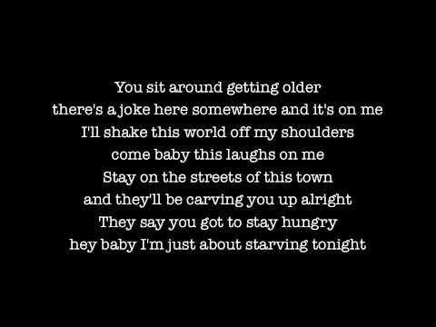 Bruce Springsteen - Dancing in the Dark (Lyrics)