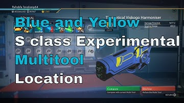 Blue and Yellow S class Experimental Multitool Location found by lavalamp64. No Man