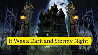horror story)(it was dark stormy night) with subtitles