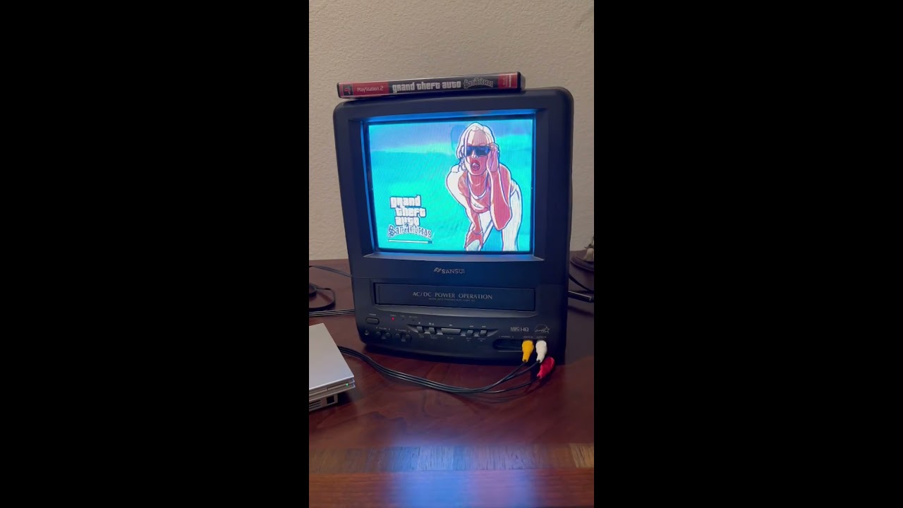 Sansui 9 Portable CRT TV