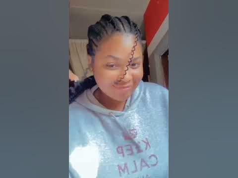  Jumbo cornrow/ Simple all back /Simple cornrow #hair #hairstyle # ...