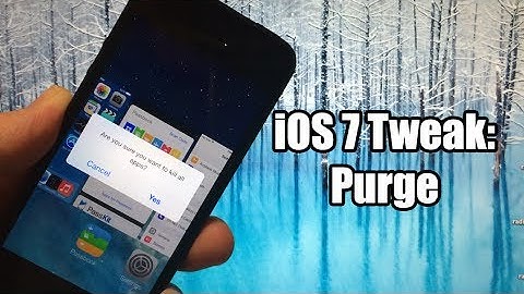 iOS 7 Jailbreak Tweaks: Purge - FREE