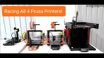 Racing between the Prusa Printers to print a benchy!