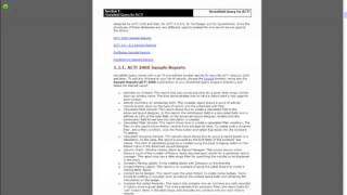 Stonefield Query - Sample Reports