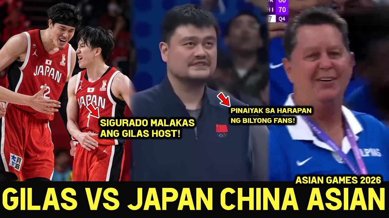 Gilas Mapapalaban sa Host na Japan! Gilas VS China Pinaiyak sa kanilang Homecourt kaya naman ayaw...