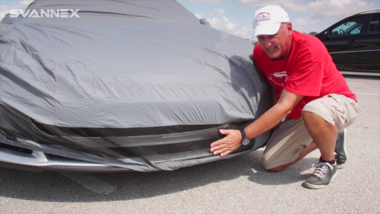 Car Cover For Tesla Model S - Installation and Removal 