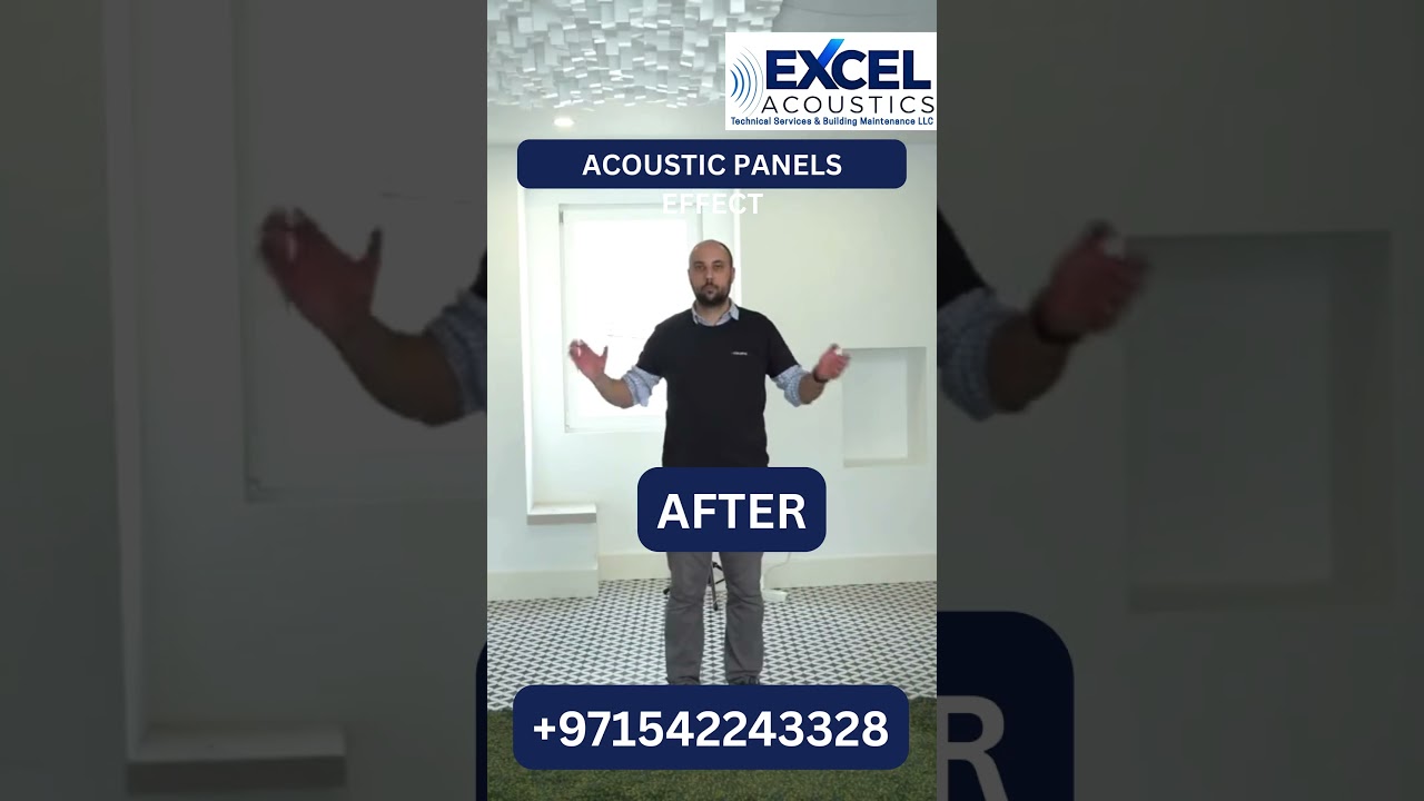 Before & After: Acoustic Panels That Transform Your Space! 🔇✨ 