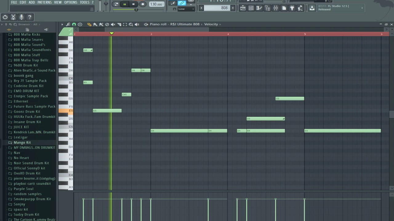 trap beat flp