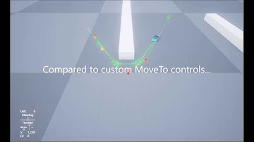 Improved MoveTo Behavior For Vehicles In Unreal Engine 4