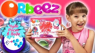 Светильник Орбиз с разноцветными шариками. Orbeez Magic Kit Light-Up Heart set.